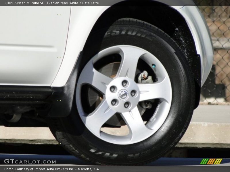 Glacier Pearl White / Cafe Latte 2005 Nissan Murano SL