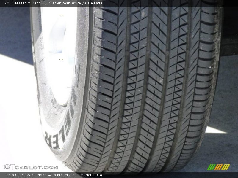 Glacier Pearl White / Cafe Latte 2005 Nissan Murano SL
