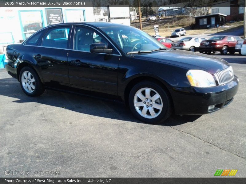 Black / Shale 2005 Mercury Montego Luxury