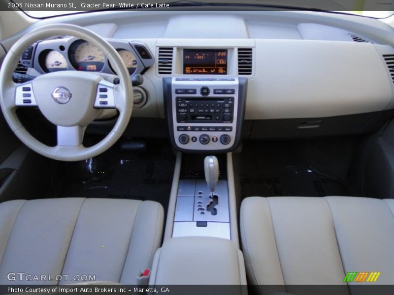 Glacier Pearl White / Cafe Latte 2005 Nissan Murano SL