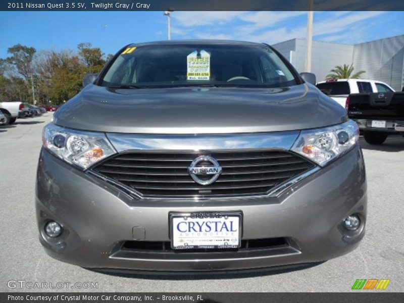 Twilight Gray / Gray 2011 Nissan Quest 3.5 SV