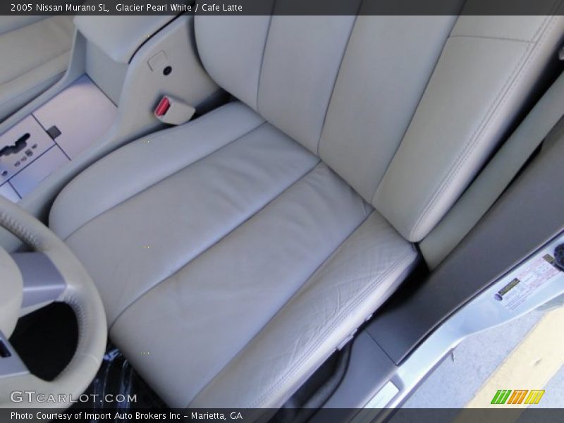 Glacier Pearl White / Cafe Latte 2005 Nissan Murano SL