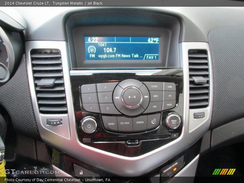 Tungsten Metallic / Jet Black 2014 Chevrolet Cruze LT