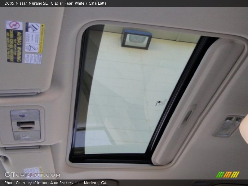 Glacier Pearl White / Cafe Latte 2005 Nissan Murano SL