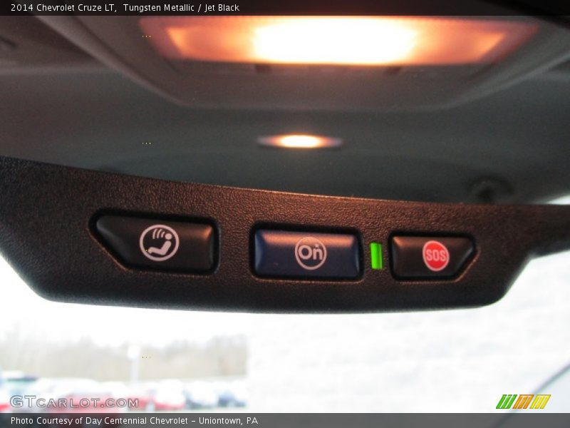 Tungsten Metallic / Jet Black 2014 Chevrolet Cruze LT