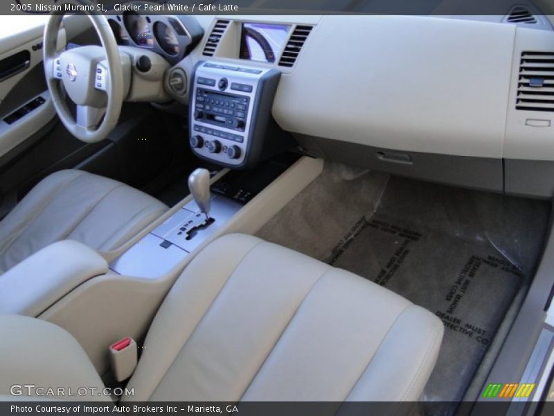 Glacier Pearl White / Cafe Latte 2005 Nissan Murano SL