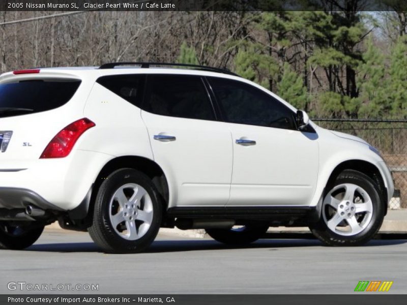 Glacier Pearl White / Cafe Latte 2005 Nissan Murano SL