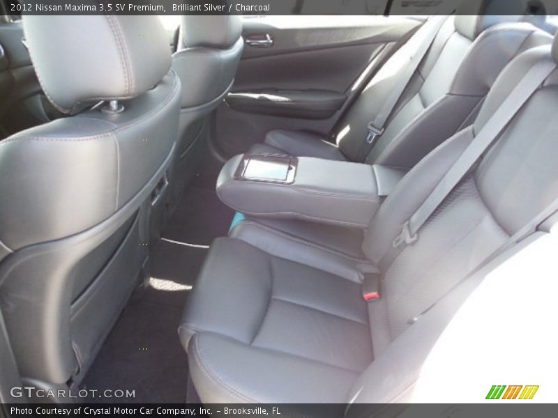 Brilliant Silver / Charcoal 2012 Nissan Maxima 3.5 SV Premium