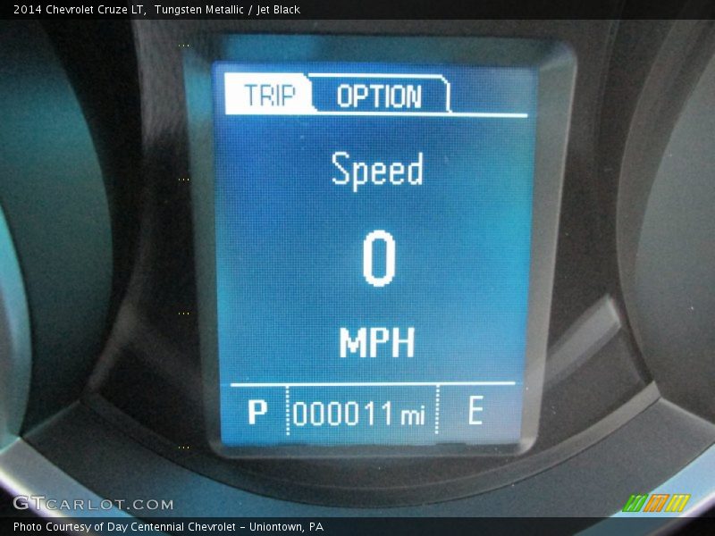 Tungsten Metallic / Jet Black 2014 Chevrolet Cruze LT