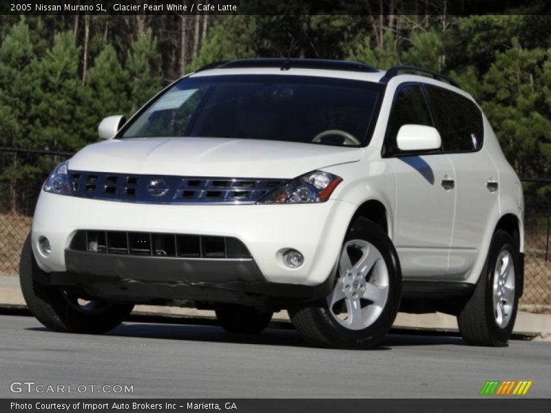 Glacier Pearl White / Cafe Latte 2005 Nissan Murano SL
