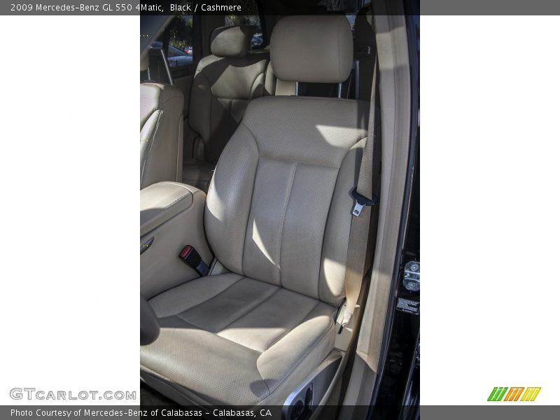 Black / Cashmere 2009 Mercedes-Benz GL 550 4Matic