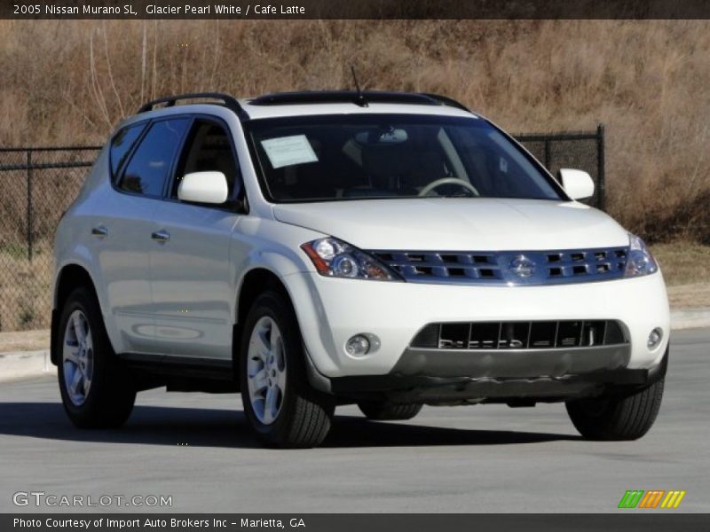 Glacier Pearl White / Cafe Latte 2005 Nissan Murano SL