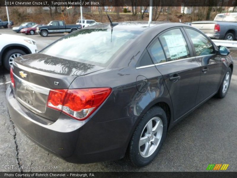 Tungsten Metallic / Jet Black 2014 Chevrolet Cruze LT