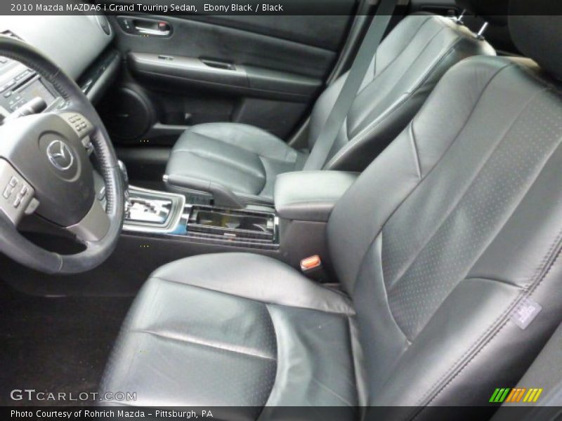 Ebony Black / Black 2010 Mazda MAZDA6 i Grand Touring Sedan