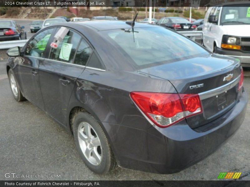 Tungsten Metallic / Jet Black 2014 Chevrolet Cruze LT