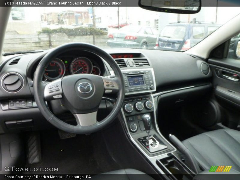 Ebony Black / Black 2010 Mazda MAZDA6 i Grand Touring Sedan