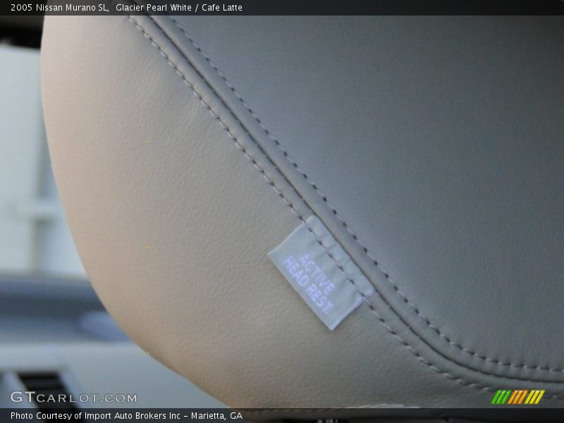 Glacier Pearl White / Cafe Latte 2005 Nissan Murano SL