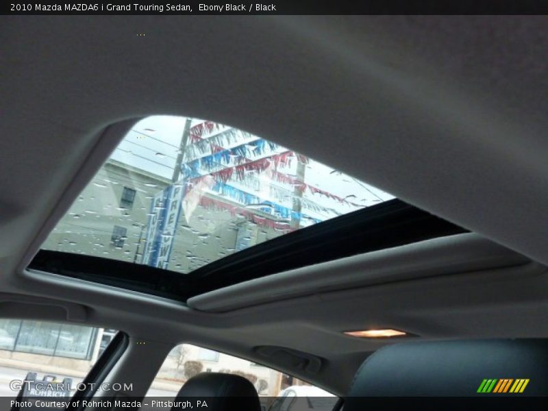 Ebony Black / Black 2010 Mazda MAZDA6 i Grand Touring Sedan
