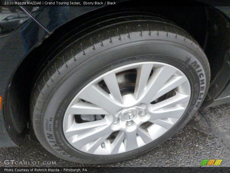Ebony Black / Black 2010 Mazda MAZDA6 i Grand Touring Sedan