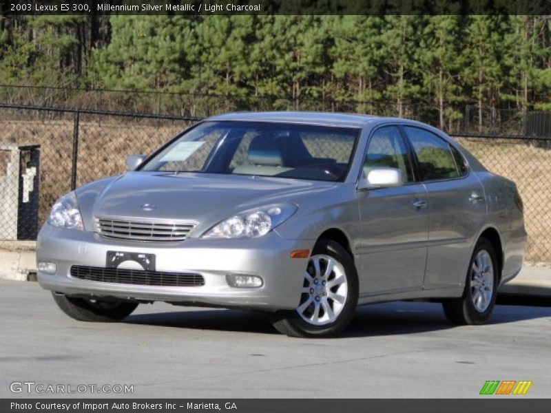 Millennium Silver Metallic / Light Charcoal 2003 Lexus ES 300