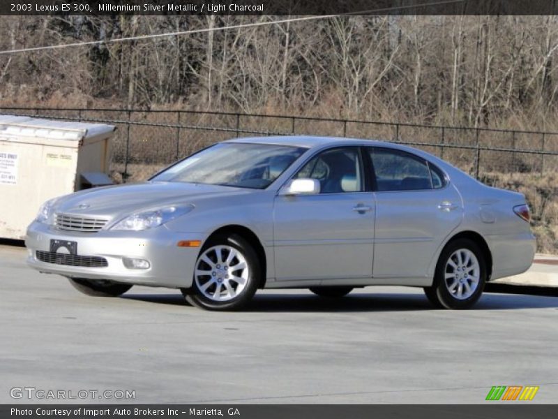 Millennium Silver Metallic / Light Charcoal 2003 Lexus ES 300