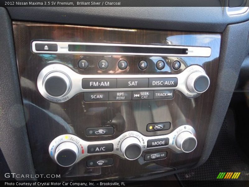 Brilliant Silver / Charcoal 2012 Nissan Maxima 3.5 SV Premium