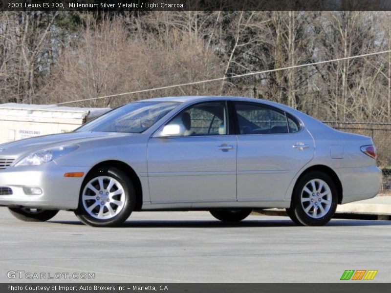 Millennium Silver Metallic / Light Charcoal 2003 Lexus ES 300