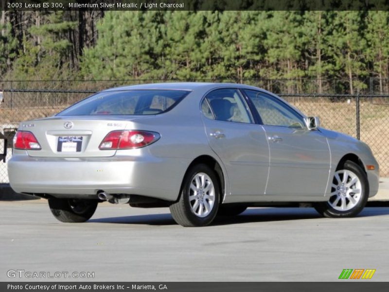Millennium Silver Metallic / Light Charcoal 2003 Lexus ES 300
