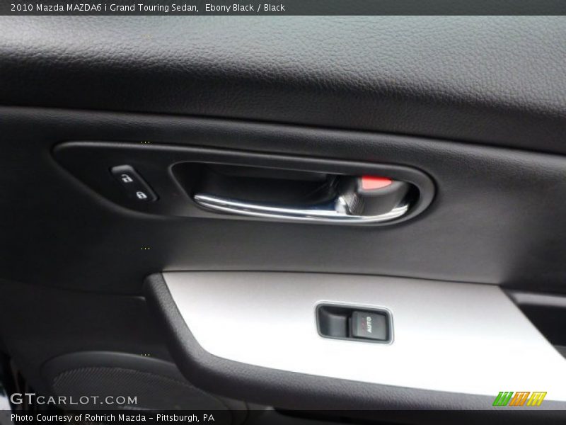 Ebony Black / Black 2010 Mazda MAZDA6 i Grand Touring Sedan