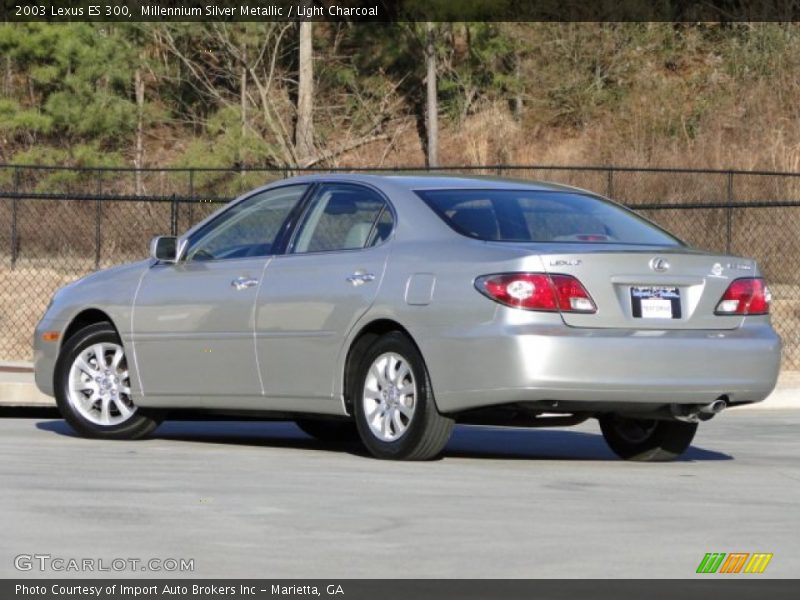 Millennium Silver Metallic / Light Charcoal 2003 Lexus ES 300