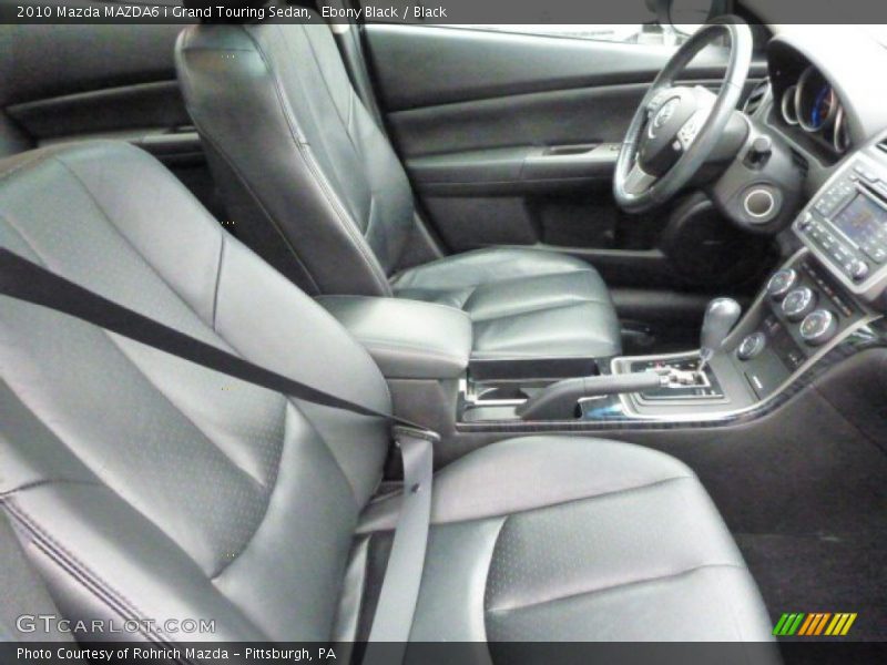Ebony Black / Black 2010 Mazda MAZDA6 i Grand Touring Sedan