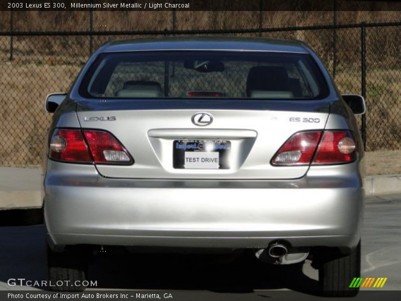 Millennium Silver Metallic / Light Charcoal 2003 Lexus ES 300