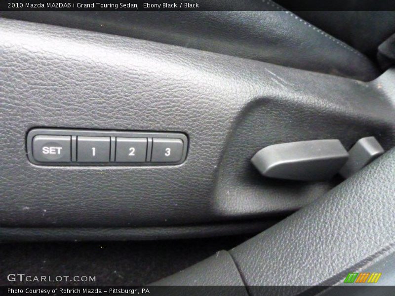 Ebony Black / Black 2010 Mazda MAZDA6 i Grand Touring Sedan
