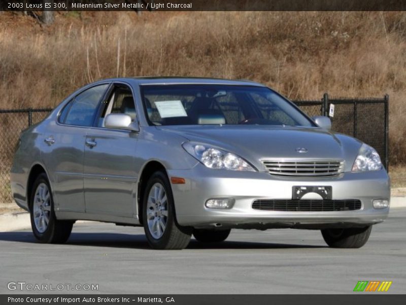 Millennium Silver Metallic / Light Charcoal 2003 Lexus ES 300