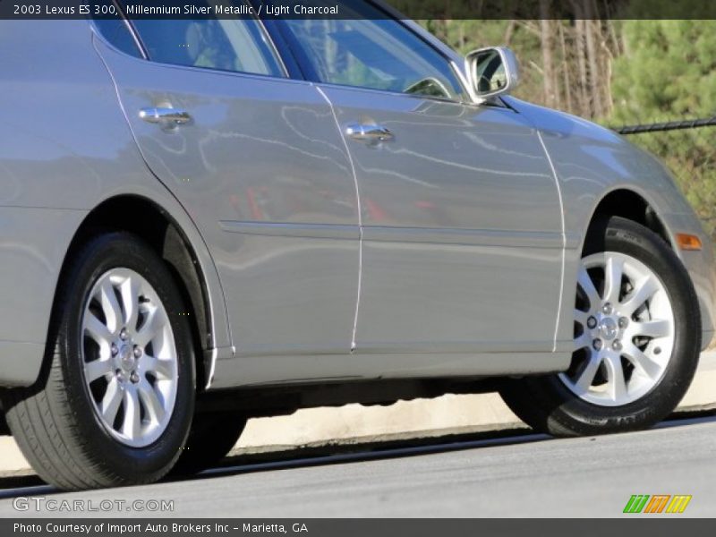 Millennium Silver Metallic / Light Charcoal 2003 Lexus ES 300