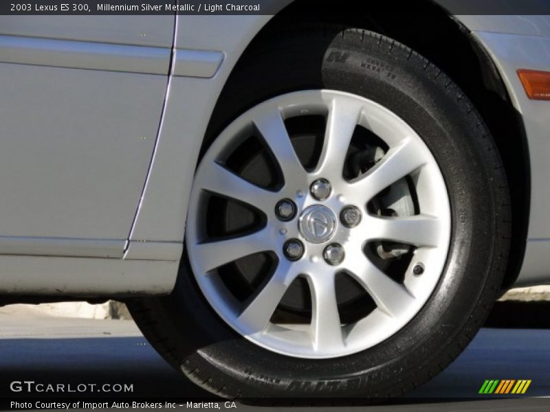 Millennium Silver Metallic / Light Charcoal 2003 Lexus ES 300