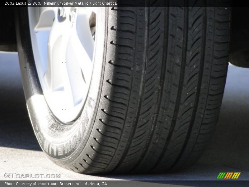 Millennium Silver Metallic / Light Charcoal 2003 Lexus ES 300