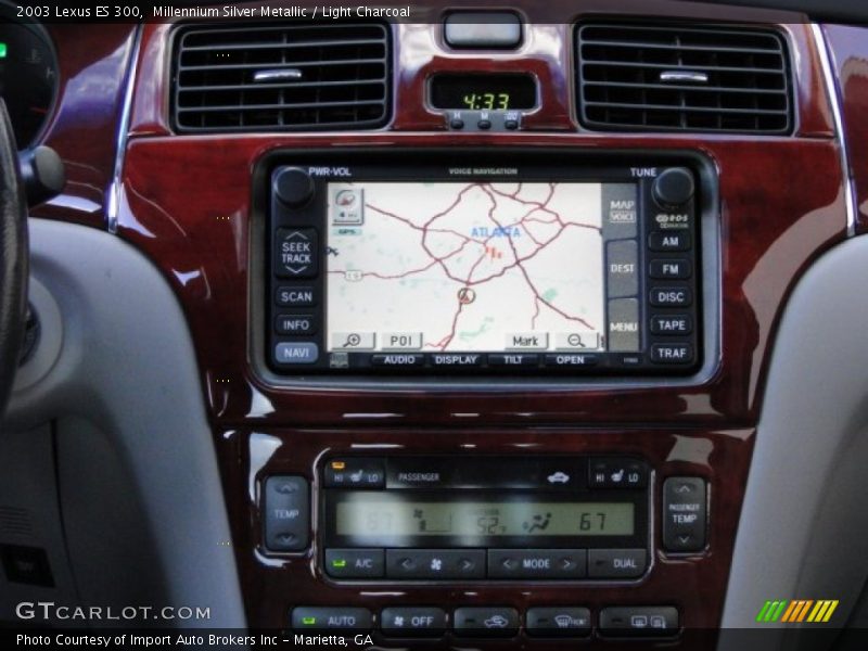 Millennium Silver Metallic / Light Charcoal 2003 Lexus ES 300