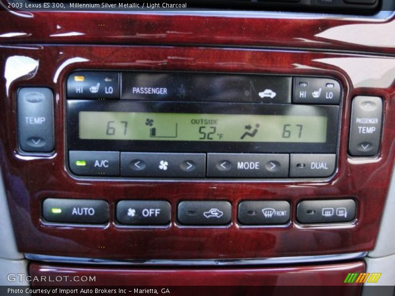 Millennium Silver Metallic / Light Charcoal 2003 Lexus ES 300