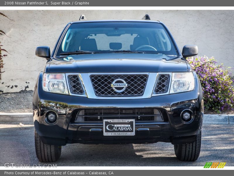 Super Black / Graphite 2008 Nissan Pathfinder S