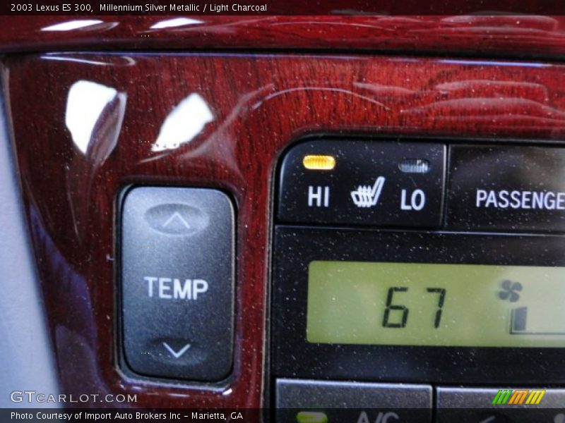 Millennium Silver Metallic / Light Charcoal 2003 Lexus ES 300