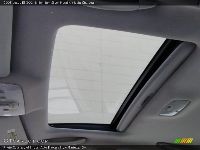 Millennium Silver Metallic / Light Charcoal 2003 Lexus ES 300