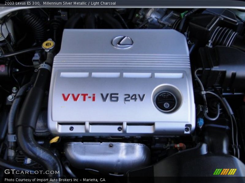 Millennium Silver Metallic / Light Charcoal 2003 Lexus ES 300