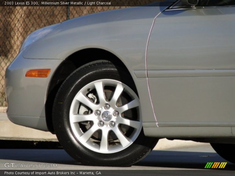 Millennium Silver Metallic / Light Charcoal 2003 Lexus ES 300