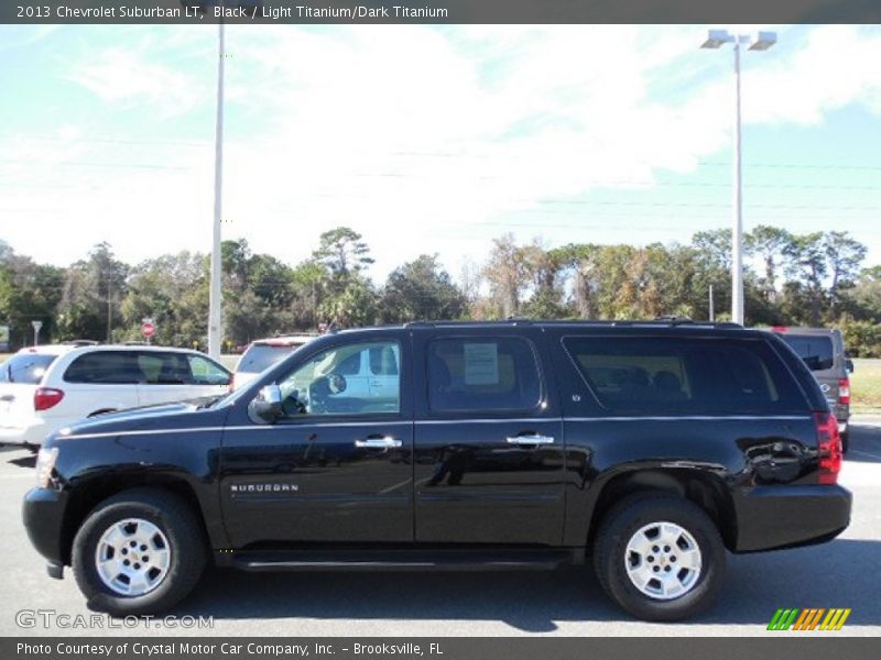 Black / Light Titanium/Dark Titanium 2013 Chevrolet Suburban LT