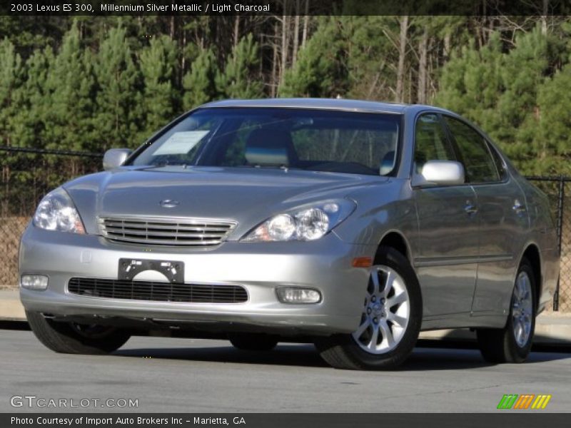 Millennium Silver Metallic / Light Charcoal 2003 Lexus ES 300