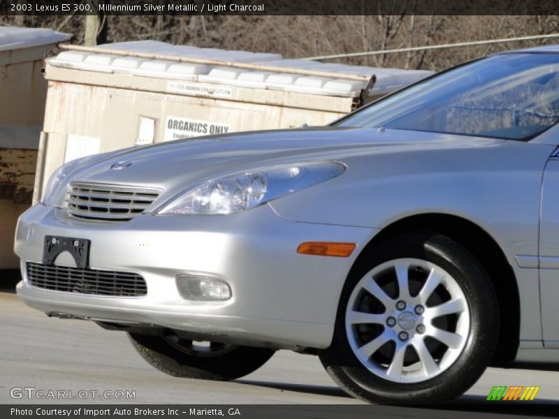 Millennium Silver Metallic / Light Charcoal 2003 Lexus ES 300