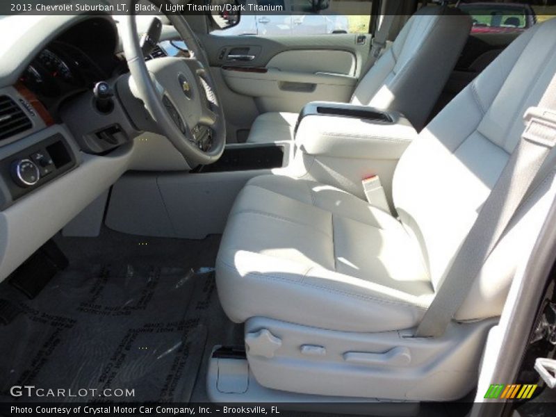 Black / Light Titanium/Dark Titanium 2013 Chevrolet Suburban LT