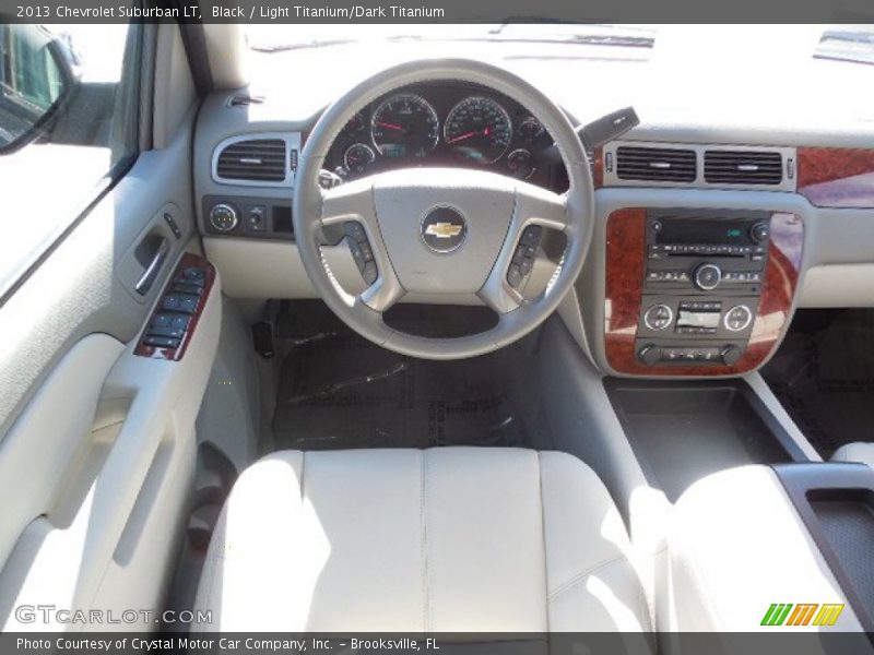 Black / Light Titanium/Dark Titanium 2013 Chevrolet Suburban LT