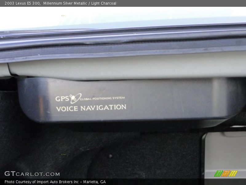 Millennium Silver Metallic / Light Charcoal 2003 Lexus ES 300